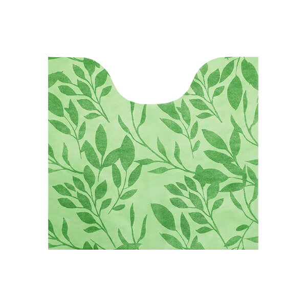 ☆送料無料☆オカトー　使い捨てトイレマット　15枚入 グリーン