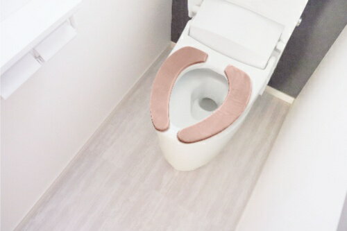 オカトー 貼るだけ消臭 ふかふか便座シート ピンク
