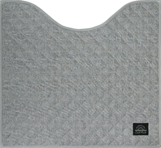 オカトー Laid Back トイレマット 55×60cm デニムグレー 【トイレ マット レイドバ...