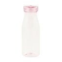 パール金属 HB-3725 クリアアシスト PCアクアボトル550ml(クリアピンク) 直飲み ダイレクトボトル