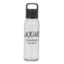 パール金属 HB-6712 アクアール PCワンタッチウォーターボトル500ml(ブラック)