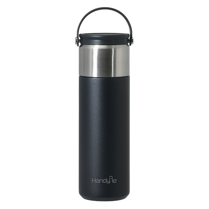 Rakuten - パール金属 HC-574 ハンディール コップ付ボトル500ml(ブラック)