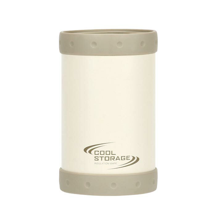 パール金属 D-6751 クールストレージ ペットボトルホルダーS(ラテ) 500ml 真空二重構造