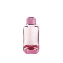 パール金属 H-6035 ブロックスタイル PCアクアボトル500ml(ピンク) 直飲み ダイレクトボトル