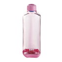 パール金属 H-6040 ブロックスタイル PCアクアボトル1000ml(ピンク) 直飲み ダイレクトボトル
