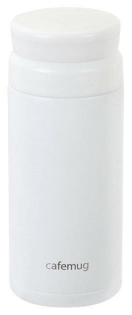 パール金属 カフェマグ グレース アイスストッパーマグ 350ml ペールホワイト HC-742 【保冷 保温 マグ..