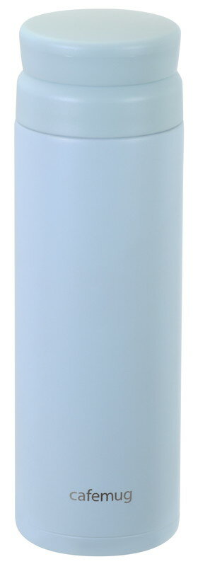 パール金属 カフェマグ グレース アイスストッパーマグ 500ml ペールブルー HC-745 【保冷 保温 マグボトル 水筒 真空断熱 軽量 かわいい 軽い】