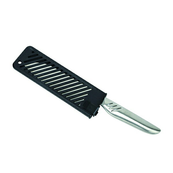 水洗いができて衛生的。 幅19.5×奥行6.5×高さ2 原料樹脂/サヤ：ABS樹脂（耐熱温度70度）　ロックベルト：ポリプロピレン（耐熱温度120度） 日本