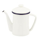 【2980円以上送料無料】パール金属 HB-4415 ジャストサイズ ホーローコーヒーポット600ml(ホワイト) ガス火専用
