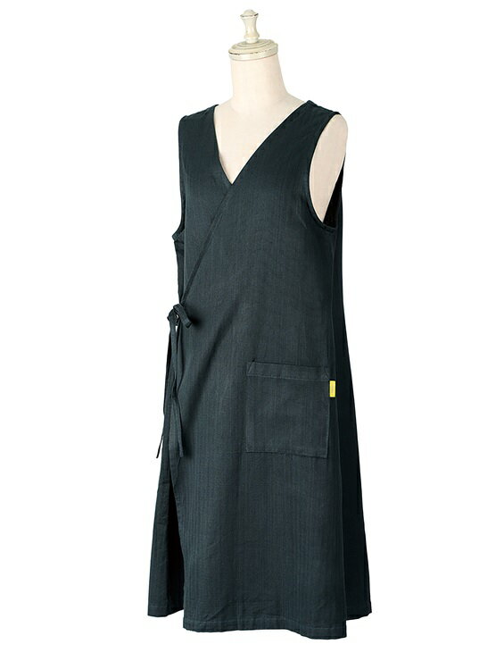 Rakuten - レップ エプロン デイバイデイ マヴィ ラップエプロン ブラック