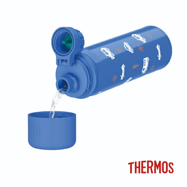サーモス 真空断熱3ウェイボトル コップ・ストロー・直飲み 0.56L コバルトブルー FJW-550TR COB 【THE..