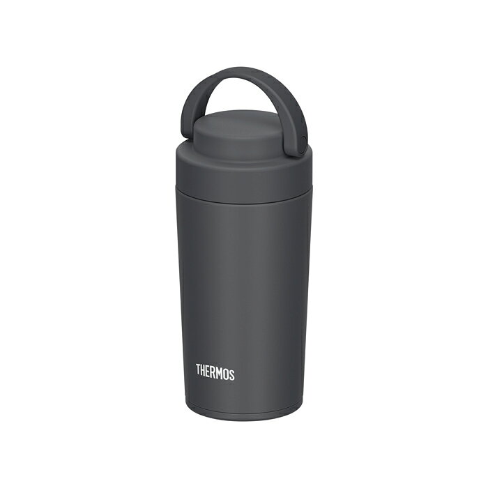 Rakuten - サーモス 真空断熱ケータイタンブラー 320ml スモークブラック JOV-321 SMB 【THERMOS 保温 保冷 ボトル マグ 水筒 持ち運び 軽量 軽い 持ち手 キャリー ループ 付き】