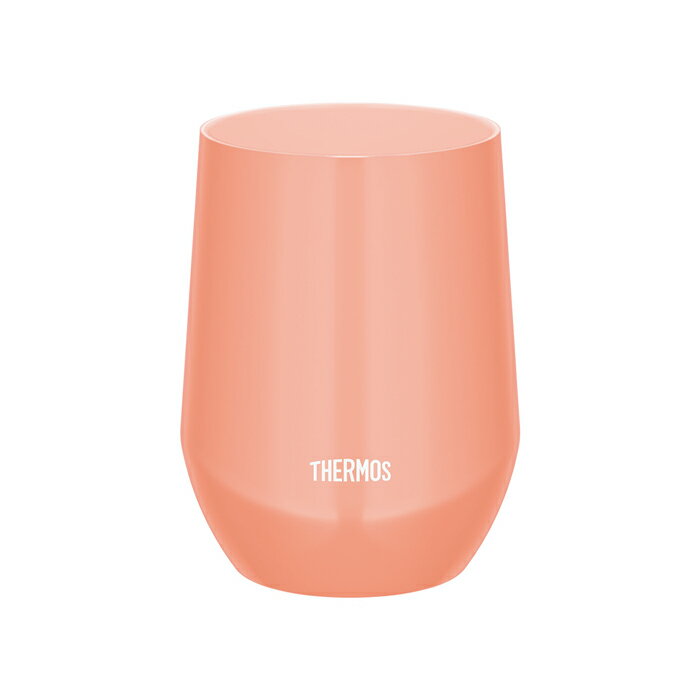 Rakuten - サーモス 真空断熱カップ JTE-400 A-OR アプリコットオレンジ 400ml【THERMOS 保冷 保温 ステンレス製 魔法びん構造 食洗機対応 ステンレスコップ タンブラー 普段使い カラーコップ 400ml 0.4L】
