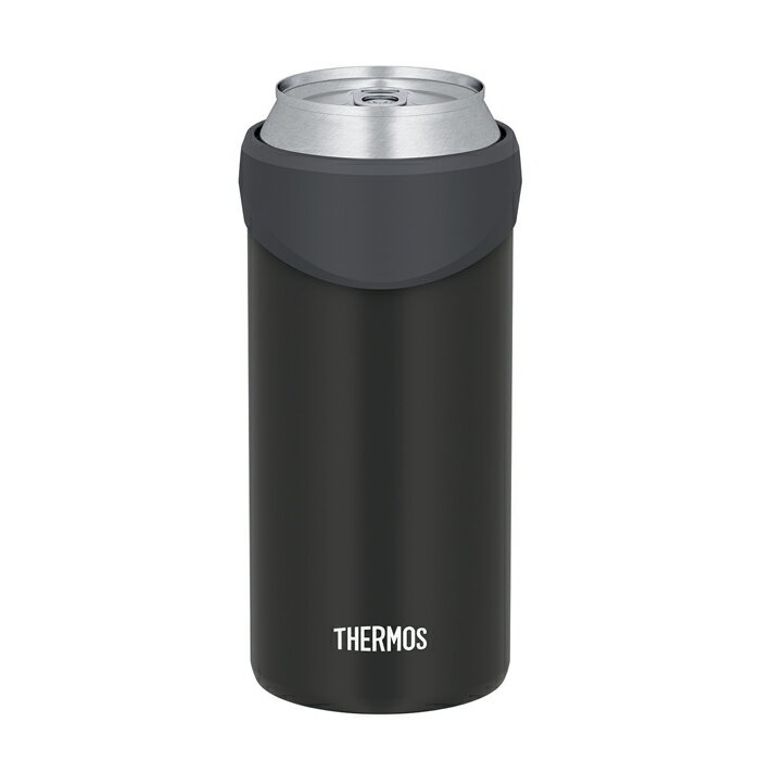 Rakuten - サーモス 保冷缶ホルダー JDU-501 BK ブラック 500ml缶用【THERMOS 保冷 保温 カバー 缶クーラー 食洗機対応 アウトドア 缶飲料 冷たさ 温度キープ 2WAY 缶ごと 缶のまま アウトドア】