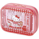 スケーター TRVS1 トラベルセット キティお友だち 【コンパクト 持ち運び かわいい キャラクター 歯ブラシ くし ポーチ ボトル 携帯 旅行】(3)