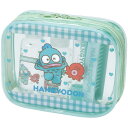 スケーター TRVS1 トラベルセット はんぎょどんお友だち 【コンパクト 持ち運び かわいい キャラクター 歯ブラシ くし ポーチ ボトル 携帯 旅行】