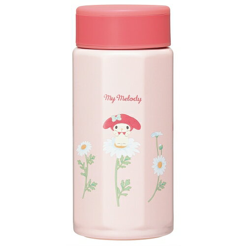 Rakuten - スケーター 八角形ステンレスボトル 350ml マイメロディ 花言葉 STO4 【直飲み 保温 保冷 おしゃれ オシャレ 外出 就寝 学生 子供 子ども 女性 大人】