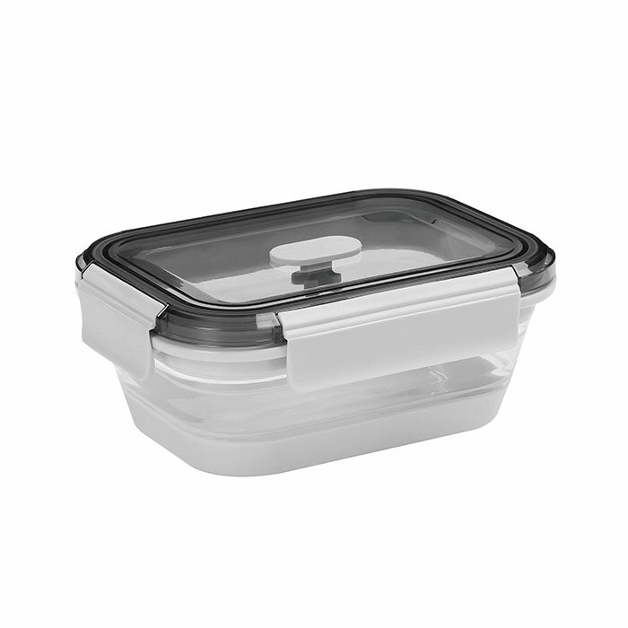 Rakuten - 富士商 F21745 Felio たためるシリコン保存&ランチBOX 長方形800ml