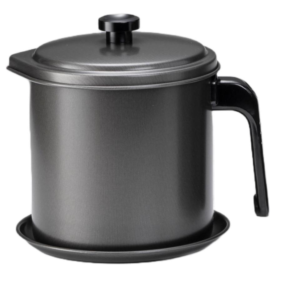 高木金属 プレシャス オイルポット 1.3L 受け皿付き PR-1.3US