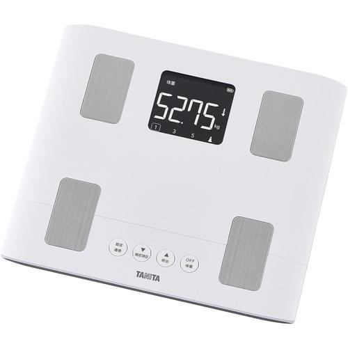 タニタ 体組成計 ホワイト BC-333L WH 【体重計 乗るピタ スマホ連携 BMI 体脂肪率 基礎代謝 筋肉量 日本製】