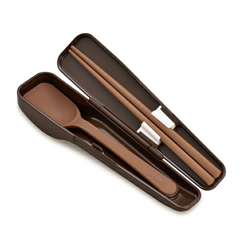 【2980円以上送料無料】サーモス スープ・ランチジャー用 スプーン・ハシセット CPE-001 BW