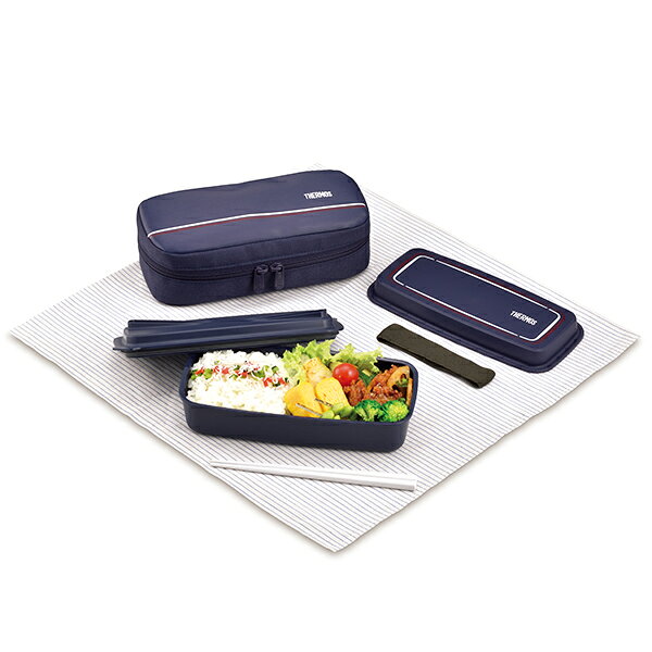 【2980円以上送料無料】DJO-600 NVY　サーモス　フレッシュランチボックス ネイビ...