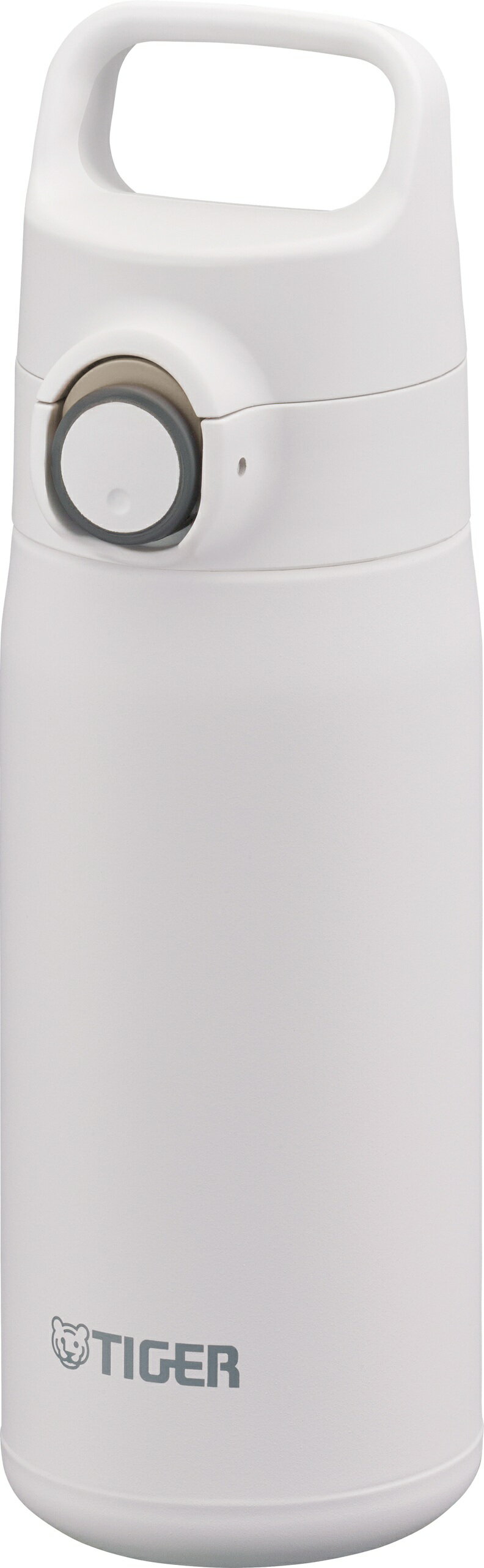 Rakuten - タイガー ハンドル付き 真空断熱ボトル 0.5L スモークホワイト MTA-J050 WH 【Tiger ステンレス ボトル 水筒 パッキン 一体 シームレス おしゃれ 軽量 軽い 保冷 シック マット 持ち運び アウトドア】