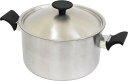 ☆送料無料☆ウルシヤマ金属工業 トロワ IH対応 ディープポット 24cm TRW-24W
