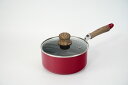 和平 リリフル RB-3237 IH対応 片手鍋 18cm つばき 【マーブルコート 軽量 こびりつきにくい IH対応 ガス火対応 新生活】