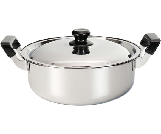 和平 烹味屋 RB-3253 IH対応 料理鍋 26cm 【ステンレス製 IH対応 ガス火対応 丈夫 煮物 茹で物 お手入れ簡単 新生活】