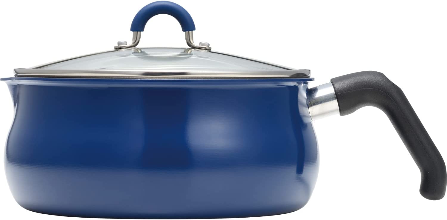 ★送料無料★和平 ToMay IH対応マルチパン L ネイビー RB-2571