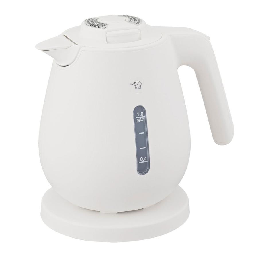 ★2025年モデル★ 象印 電気ケトル 1.0L ホワイト CK-DC10 WA 【ZOJIRUSHI ケトル す...