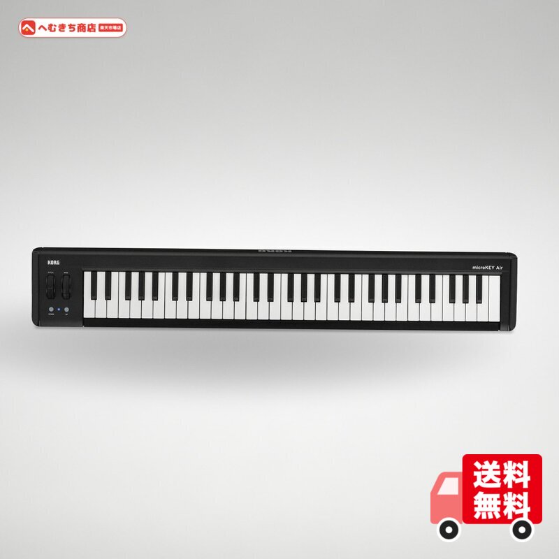 ワイヤレス接続に対応したコンパクトなMIDIキーボード・コントローラー。 iPad、iPhone、Mac、Bluetooth MIDI対応のWindowsにワイヤレス接続が可能。 USB接続にも対応。USBケーブル1本でパソコンから電源供給できるバスパワー駆動。 小さくてもしっかり「弾ける」ナチュラル・タッチ・ミニ・キーボードを採用。 音楽制作に必要な多数のソフトウェアをバンドル。