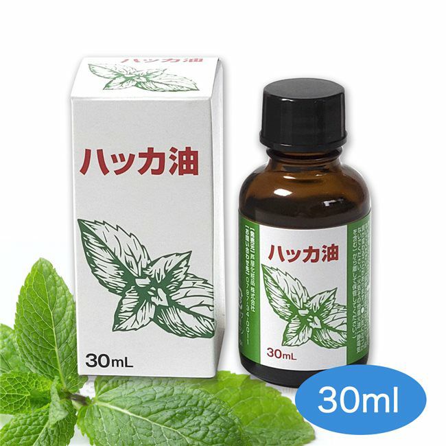 芦屋化粧品 ハッカ油30ml[リフレッシュ 眠気覚まし]