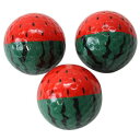 スイカ 全面プリント ゴルフボール（3個入り）[golf balls][ゴルフコンペ景品 ゴルフコンペ 景品 賞品 コンペ賞品][ゴルフ用品 グッズ ギフト プレゼント]