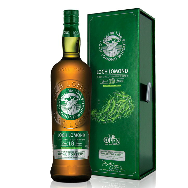 ロッホローモンド 全英オープンコースコレクション 2019 ロイヤルポートラッシュ 限定BOX入り シングルモルトウイスキー19年[ゴルフ 酒 ギフト プレゼン...