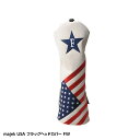 Majek/マジェック USA FLAG VINTAGE ヘッドカバー FW用