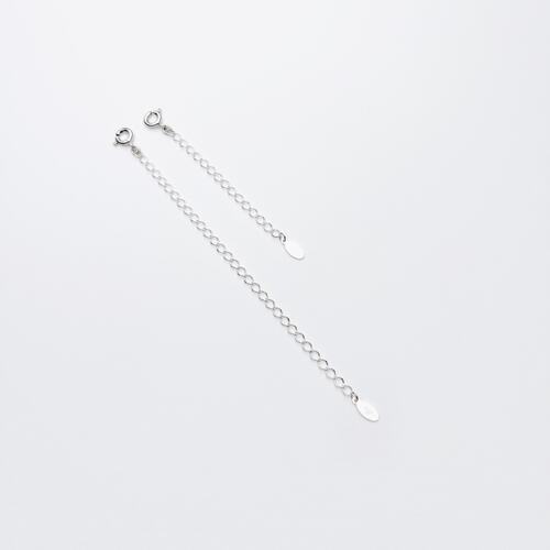 1,000�ߥݥå��� ����̵�� �ͥå��쥹 ��Ĺ�������� ����С� silver 925 5cm ��ǥ����� �����㥹���� �������� K18 18�� K10 ��õ�������ˤ� �������� Ĺ��Ĵ�� �� ��°����륮���б� �˥å���ե꡼ �¤� �͵� �᡼���� ����̵��