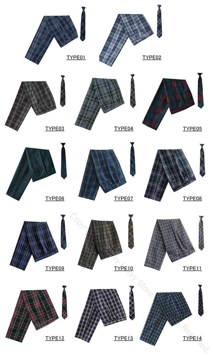 スクールパンツ ロングパンツ 男子 高校生 制服 ズボン チェック柄 2点セット ネクタイ付き スクールせいふく 通学 学生服 キッズ ジュニア 子供 男の子 小学生 お受験 発表会 中学生 入学 卒業 チーム ユニフォーム対応