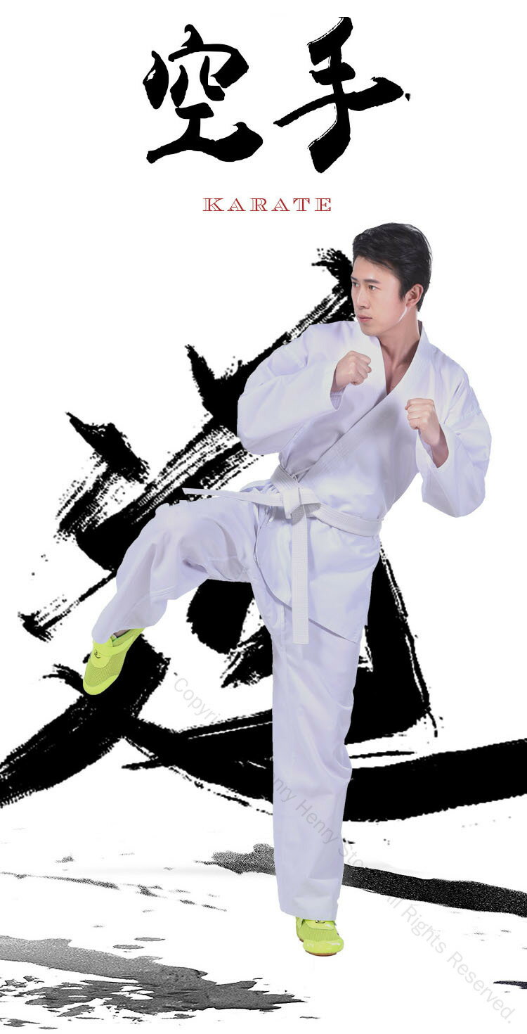 空手着 子供 大人 3点セット 空手道衣 上下+帯セット 道着 空手衣 武術 キッズ 男女兼用 練習用 授業用 初心者用 軽量速乾 コットン ポリエステル 多サイズ対応 100 110 120 130 140 150 160 170 180 190cm