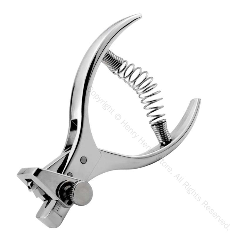 パターンノッチャーツール ファブリックノッチパンチングプライヤー 2mmカット幅 ホールパンチャー カ..