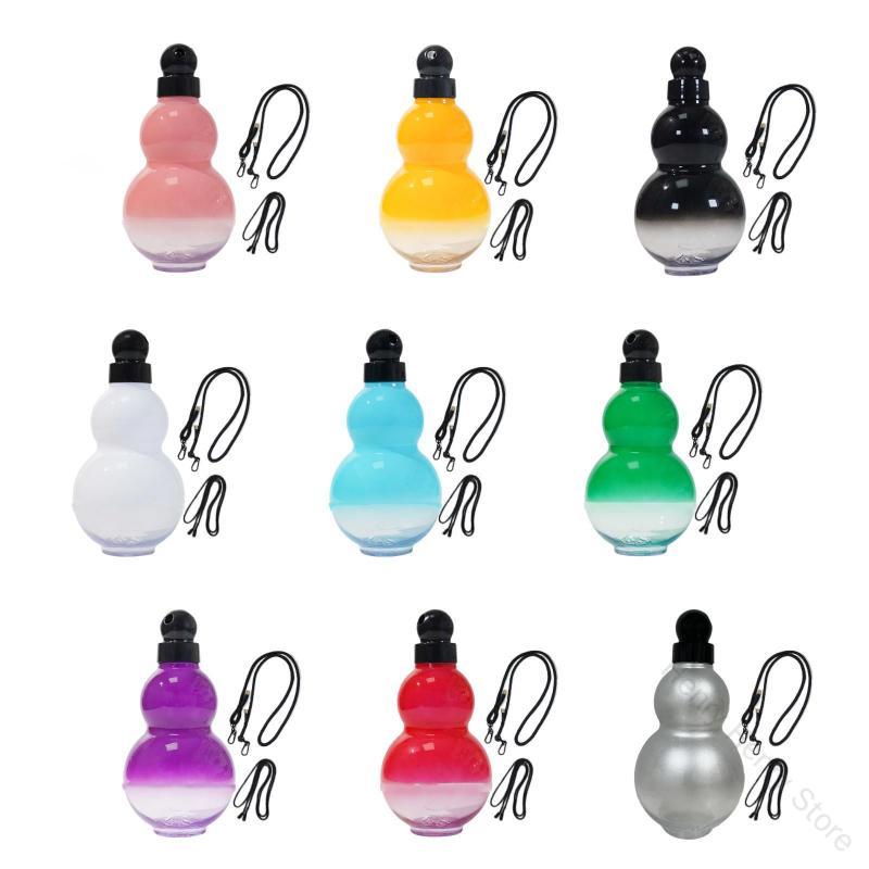 ひょうたん型水筒 900ml 大容量 アウトドア用飲料容器 軽量 携帯便利 ランニング 旅行 釣り エクササイ..