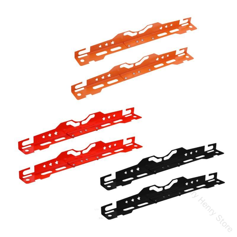 2ピース個ホイールアライメントツールプレートポータブルアクセサリー簡単インストールメンテナンスト..