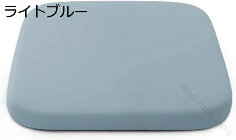 低反発座布団 クッション 椅子用 低反発クッション メモリーフォーム 四角形 滑り止め付き 車用 車椅子..