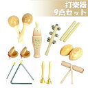 打楽器 木のおもちゃ 子供用 楽器おもちゃ 幼児用 パーカッション 楽器セット 幼稚園 教育用 音楽玩具 男の子 & 女の子向け 天然 環境に優しい 木製ミュー...