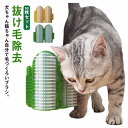 2枚セット 猫 ブラシ 犬 ペットブラシ 貼るだけ 猫じゃらし 抜け毛除去 短毛 長毛 兼用 毛取り ブラシ 除毛 毛玉取りブラシ 猫ブラシ ブラッシング 除毛...