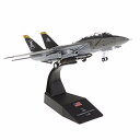 #N/A 1/100 アメリカ F-14トムキャット 戦闘機 ダイキャスト 飛行機モデル 軍事模型 コレクション ギフト