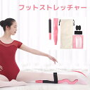 フットストレッチャー バレエ 甲出し スティック つま先トレーニング器具 ストレッチツール 取り外し式 セラバンド付きセット 男女兼用 トレーニング用品 トゥシ...
