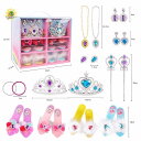 おもちゃ おままごと プリンセス おとぎ話 かわいい 女の子 ジュエリーボックス フリーマッチング プリンセス 王冠 指輪 魔法の杖 シューズ イヤリング ネックレス 女の子のおもちゃ 幼稚園 小さなギフト 子供のおもちゃ プラスチック玩具 ギフト 3タイプ