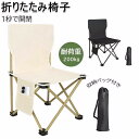 アウトドアチェア 折りたたみ椅子 コンパクト 軽量 【サイドポケット付き 耐荷重200kg 1秒で開閉 収納バッグ付き】 持ち運び便利 お釣り 登山 キャンプ ハイキング 列? 花火大会 お祭り